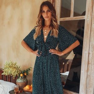 Hello Molly Stuck In Your Ways Midi dress